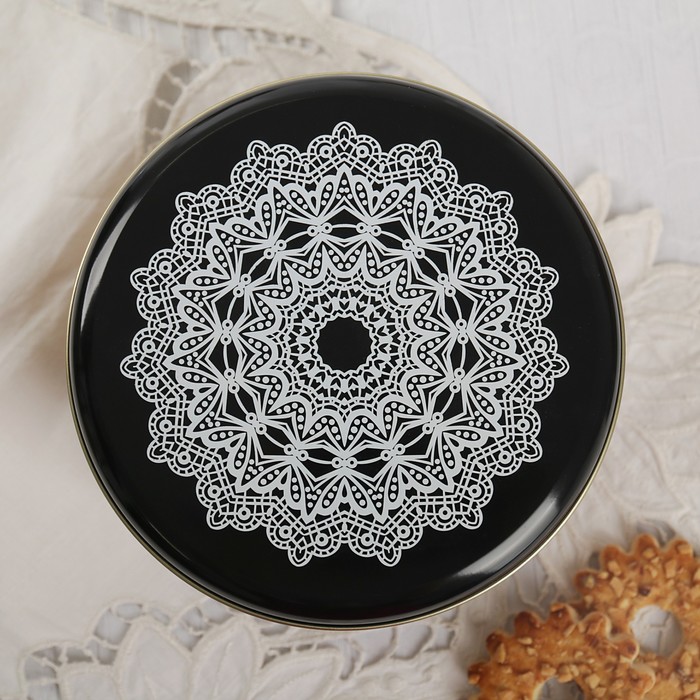 Банка для сыпучих продуктов 2,3 л "Мука" круглая, d=15,3 см, h=12,5 см