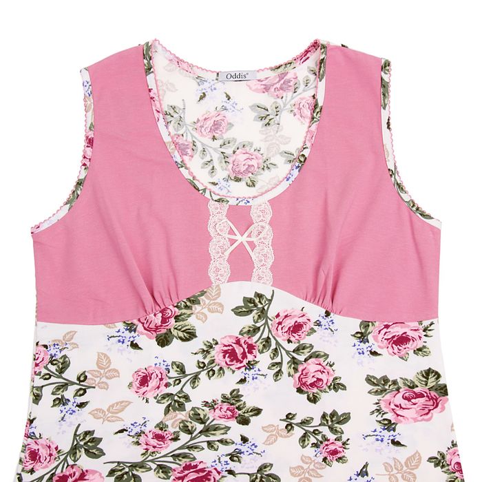 Сорочка женская Уютный дом №16 6.924, розы на экрю, рост 164 см, р-р 44 (88)