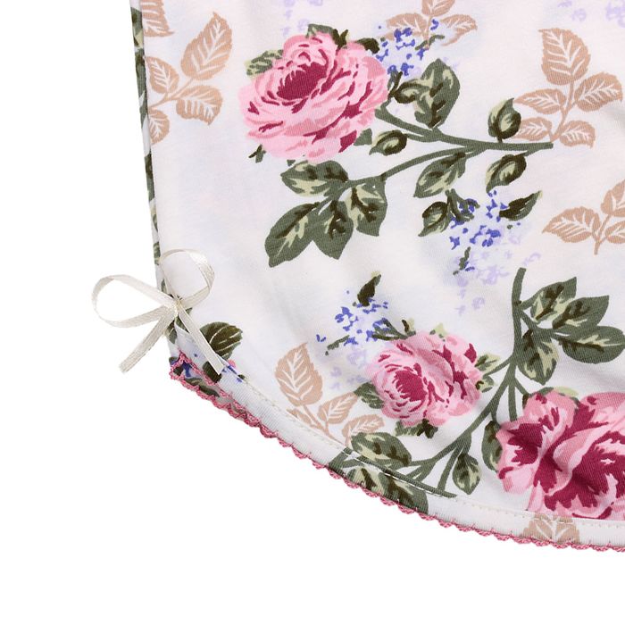 Сорочка женская Уютный дом №16 6.924, розы на экрю, рост 164 см, р-р 44 (88)