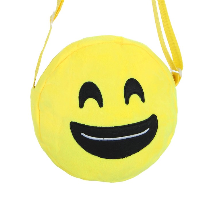 Мягкая сумочка "Смайлик" улыбается