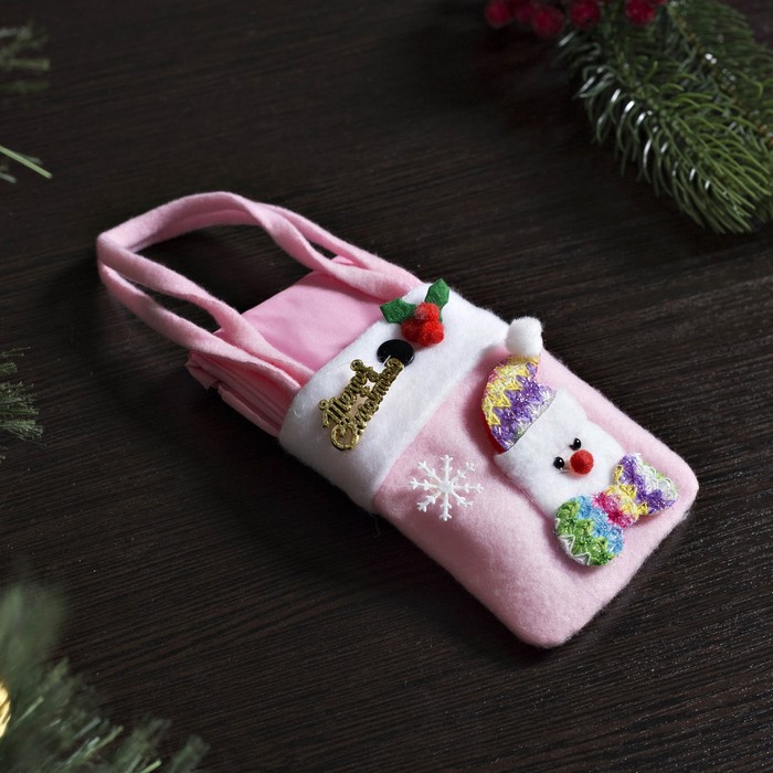 Сумка хозяйственная, складная, 1 отдел, цвет розовый