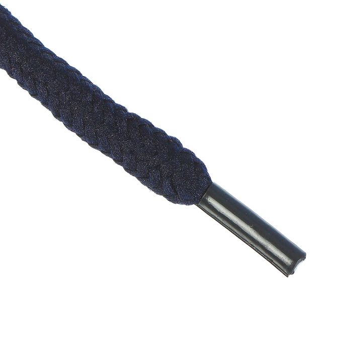 Шнурки для обуви круглые, ширина 6мм, 160см, цвет синий