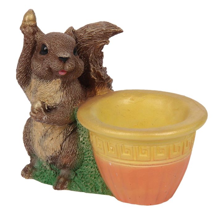 Фигурное кашпо "Белочка" малое