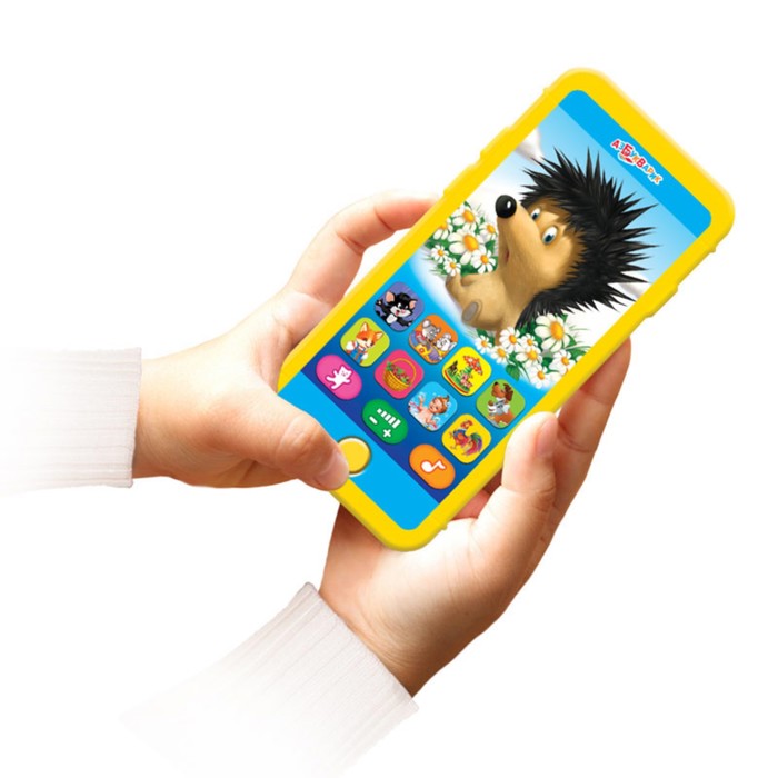 Плеер "Мой друг Ёжик" с песенками мультяшек