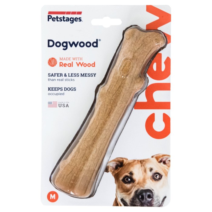 фото Игрушка petstages dogwood для собак, палочка деревянная, средняя