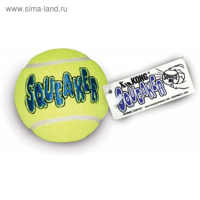 фото Теннисный мяч kong air для собак, средний, 6 см