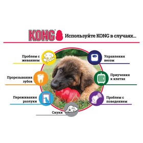 

Игрушка Kong Classic для собак, очень большая, 13 х 8 см