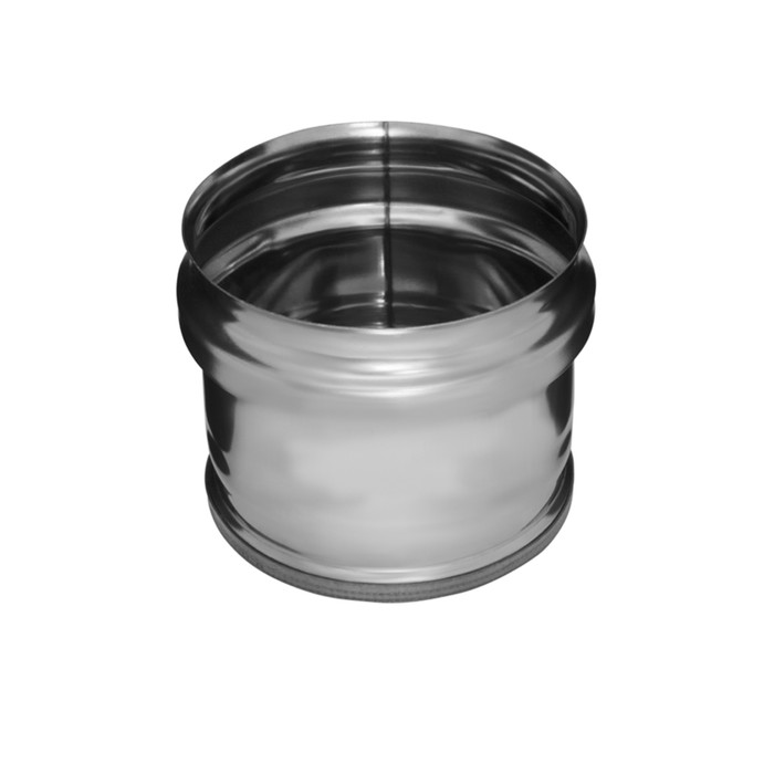 Заглушка Феррум М внешняя нержавеющая 430/0,5 мм, d 202