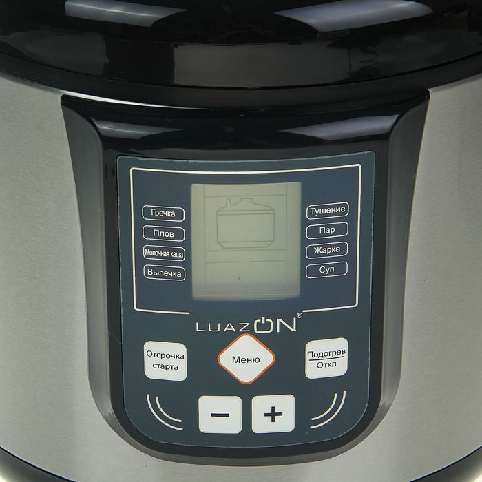 Мультиварка LuazON LМS-9505, LСD, 8 программ, 900 Вт, 5 л, тефлоновое покрытие