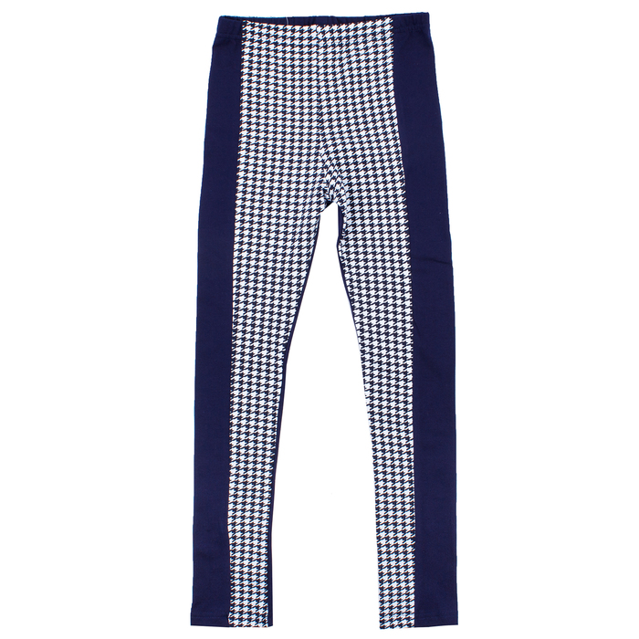 Рейтузы для девочки "Высокий стиль", рост 86 см (48), принт гусиная лапка (арт. ДРЛ336804н_М)