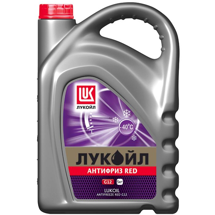 Антифриз "Лукойл G12 Red", 5 кг