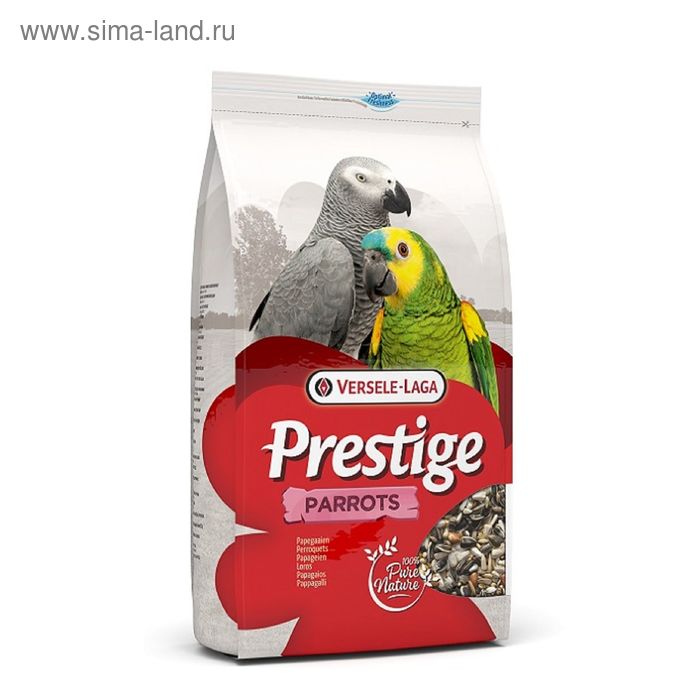 Корм VERSELE-LAGA Prestige Parrots для крупных попугаев, 3 кг.