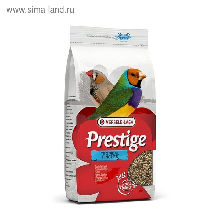 Корм VERSELE-LAGA Prestige Tropical Finches для экзотических птиц, 1 кг.