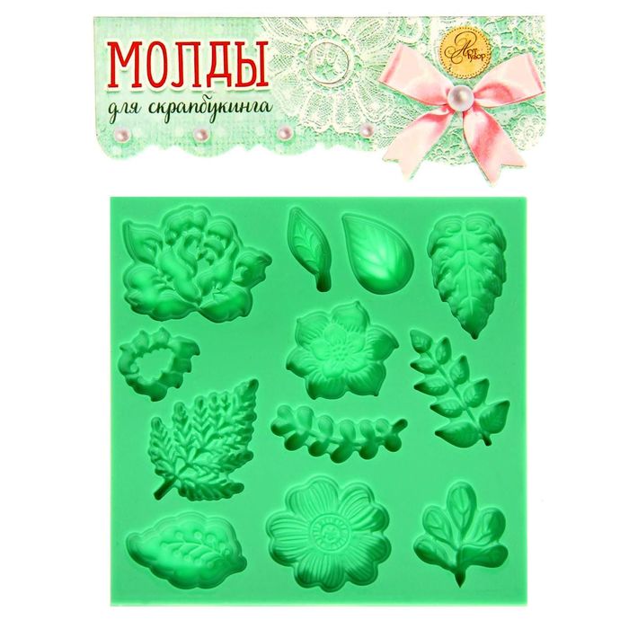 Молд для творчества «Цветочный», 8 × 8 см