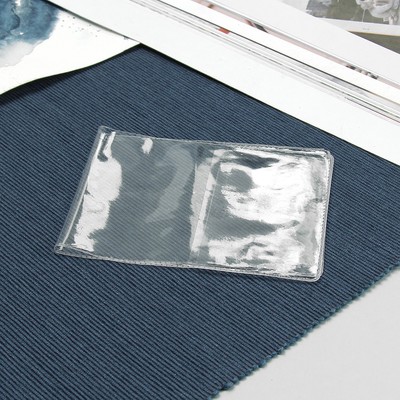 Обложка для студенческого билета, 100 мкн, прозрачная