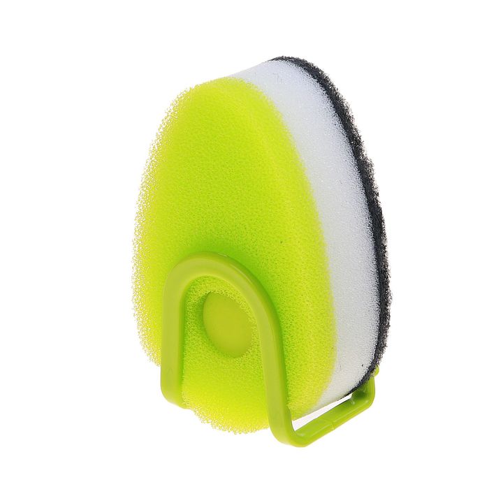 Набор губок для мытья посуды с дозатором, 3 шт