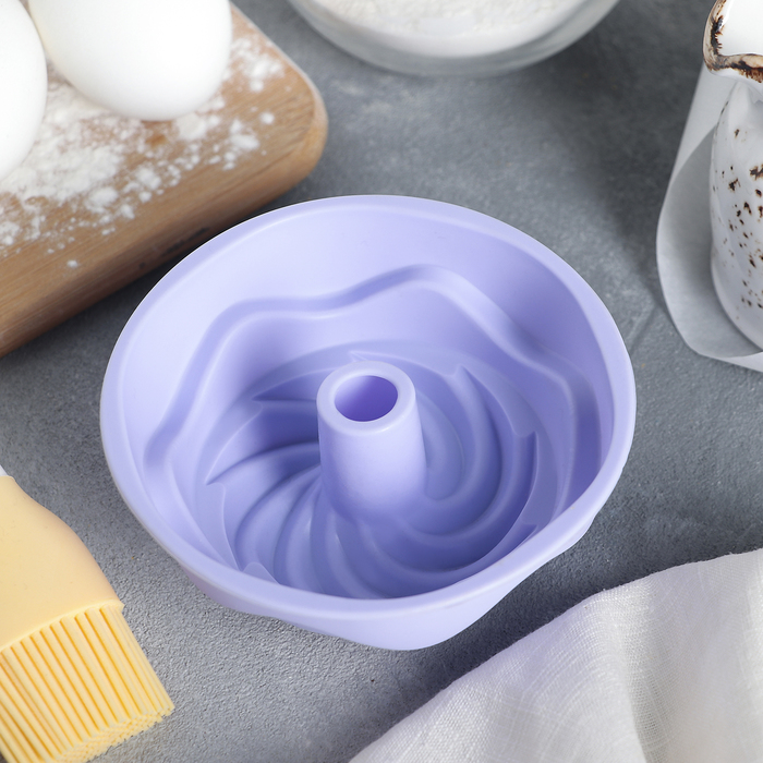 Форма для выпечки "Немецкий кекс. Заварное печенье" 11х4,5х3 см, цвета МИКС