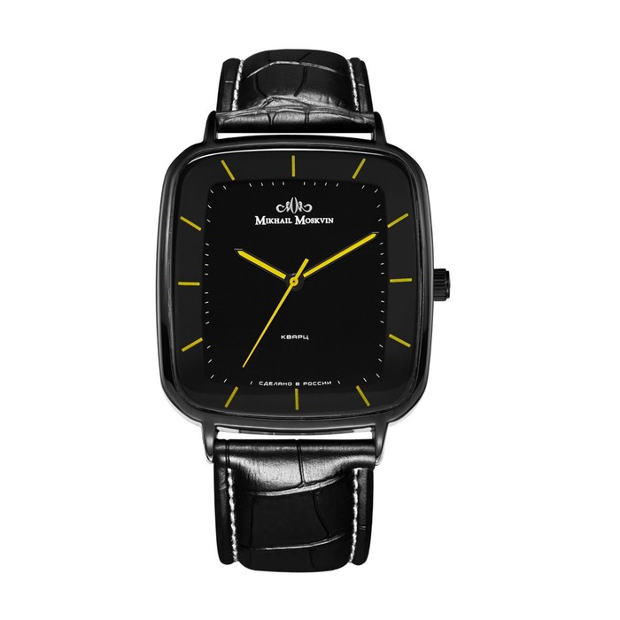 Часы наручные мужские "Михаил Москвин классика" кварцевые модель 1201A11L2