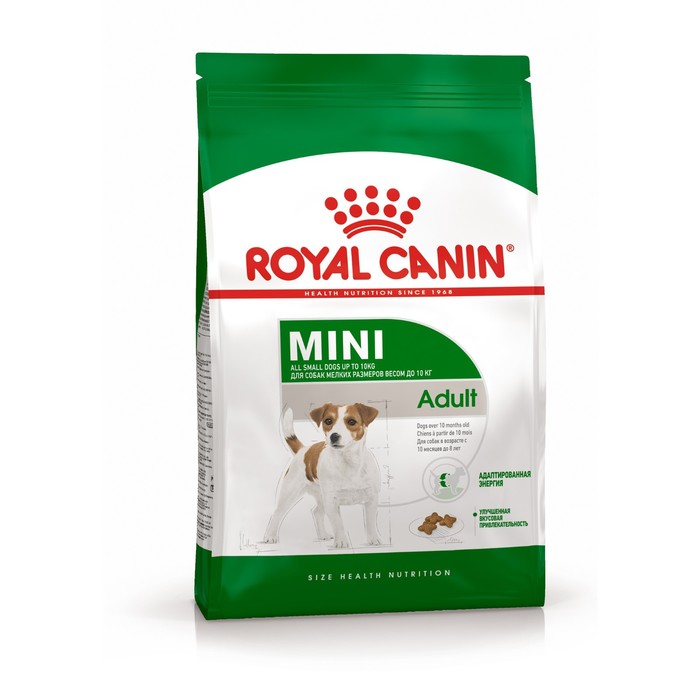 

Сухой корм RC Mini Adult для мелких собак, 4 кг