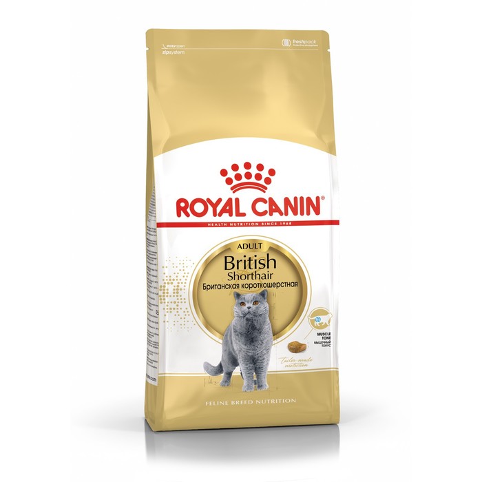 

Сухой корм RC British Shorthair для британских кошек, 2 кг