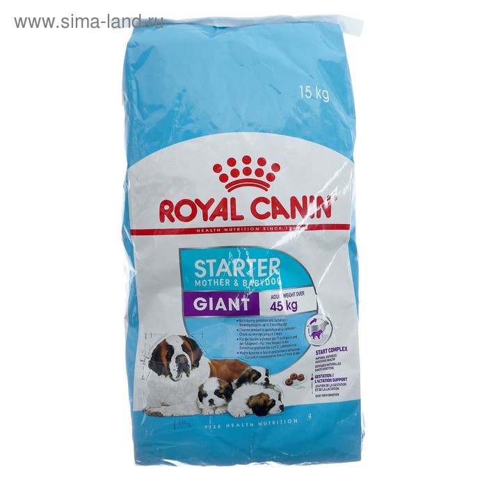 

Сухой корм RC Giant Starter для кормящих собак и щенков, 15 кг