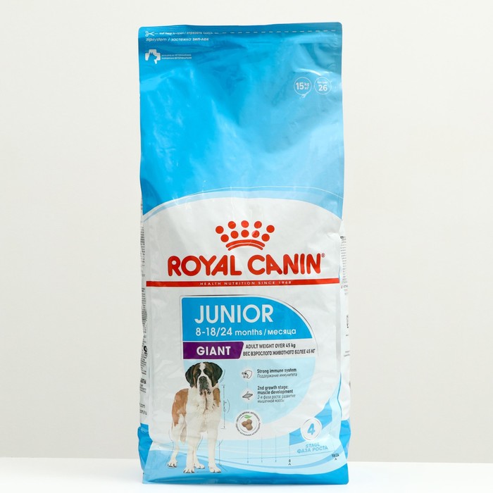 

Сухой корм RC Giant Junior для щенков, 15 кг
