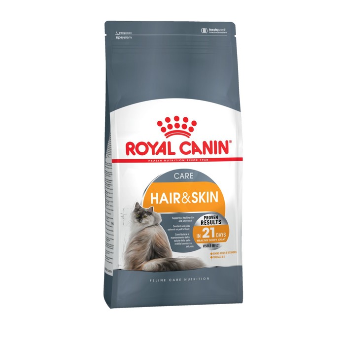 фото Сухой корм rc hair and skin care для кошек, для кожи и шерсти, 400 г royal canin