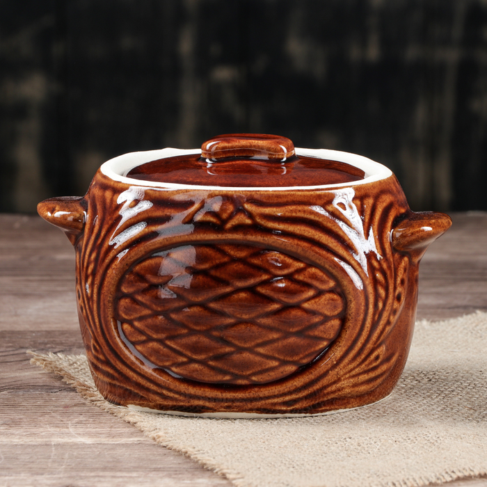 Горшок для запекания "Овал" 0,5 л