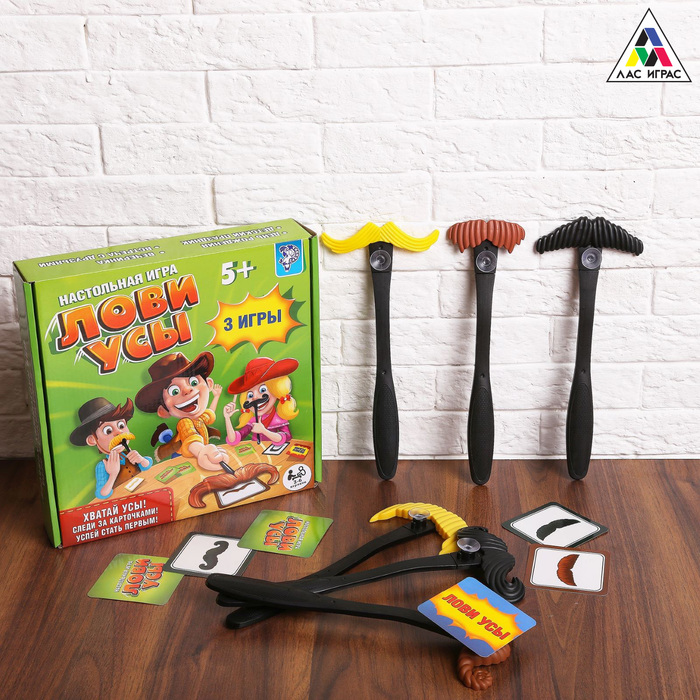 Настольная игра "Лови усы"