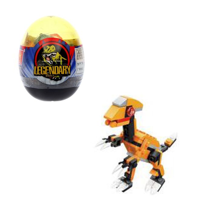 Конструктор "Мир динозавров", 6 видов, МИКС