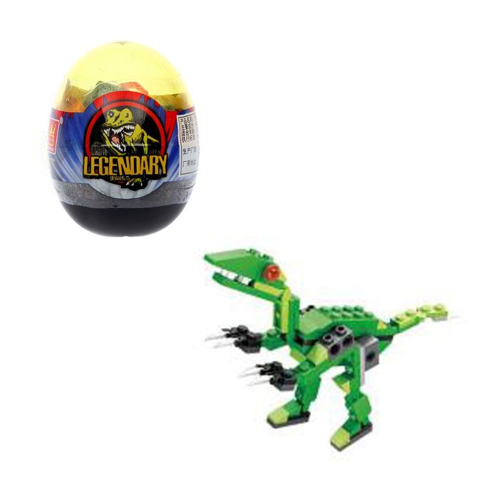 Конструктор "Мир динозавров", 6 видов, МИКС