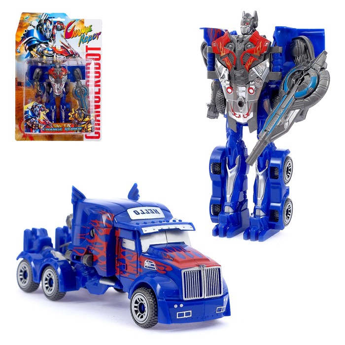 Робот-трансформер «Оптимус», цвета МИКС