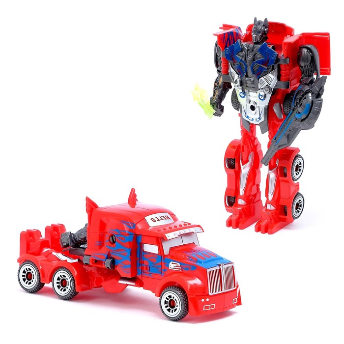 Робот-трансформер «Оптимус», цвета МИКС
