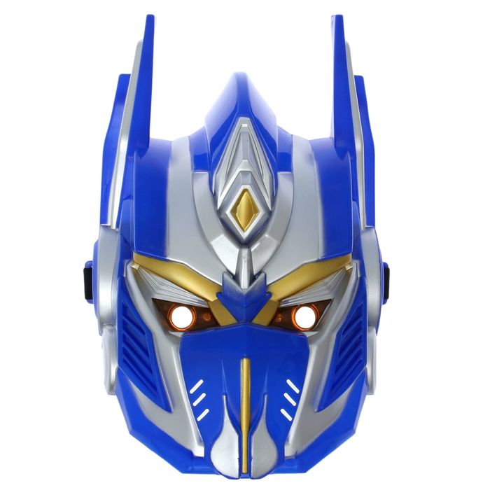 Маска трансформера «Автобот», световые и звуковые эффекты, МИКС