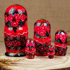 

Матрёшка «Жар-птица», 5 кукольная, люкс