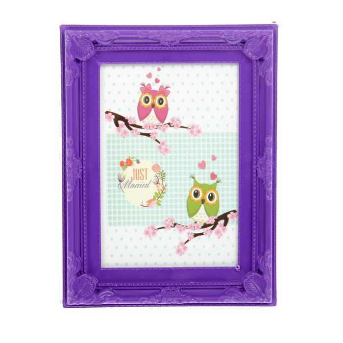 Фоторамка "Классика", фиолетовая, 10х15 см