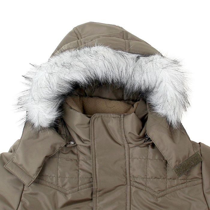 Куртка зимняя для мальчика, рост 128 см, цвет зелёный (арт. Ш-118)