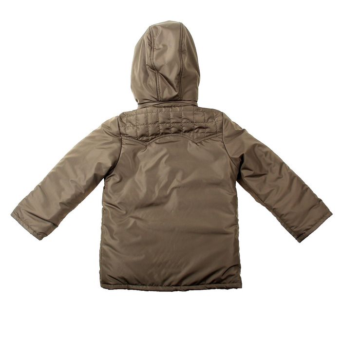 Куртка зимняя для мальчика, рост 128 см, цвет зелёный (арт. Ш-118)