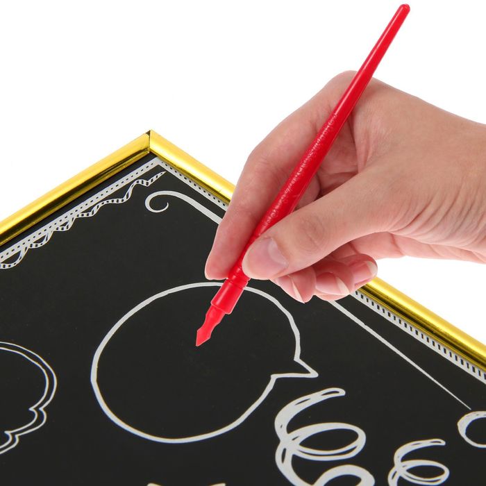 Плакат-гравюра в рамке "С днем рождения!"