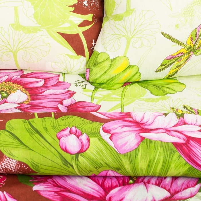 Постельное бельё 1,5сп ФЕЯ Лунная ночь 3390-2 148х210см, 150х210см, 70х70см 2шт, бязь 105 гр/м