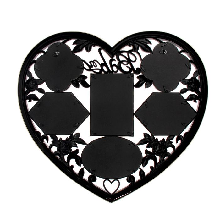 Фоторамка "Детство" на 6 фото 10х15 см, 12х12 см, под золото