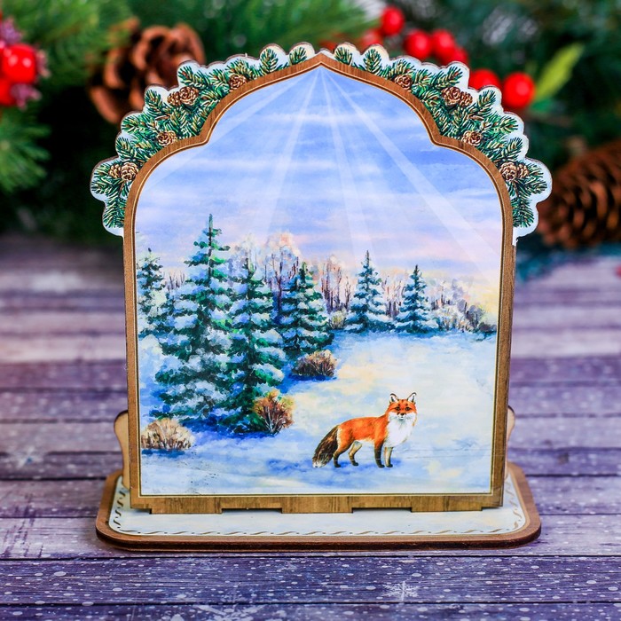 Настольный сувенир «Храм. С Рождеством!»