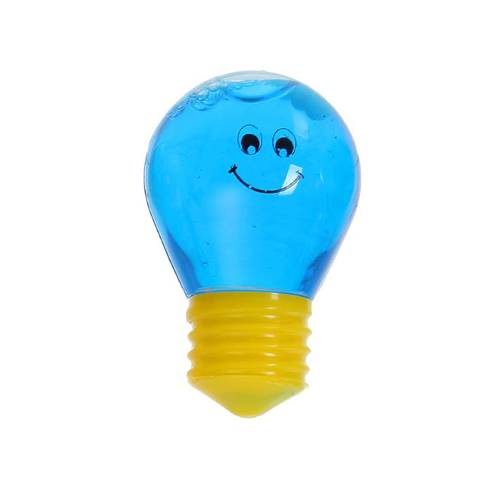 Лизун "Лампочка", твёрдый, цвета МИКС