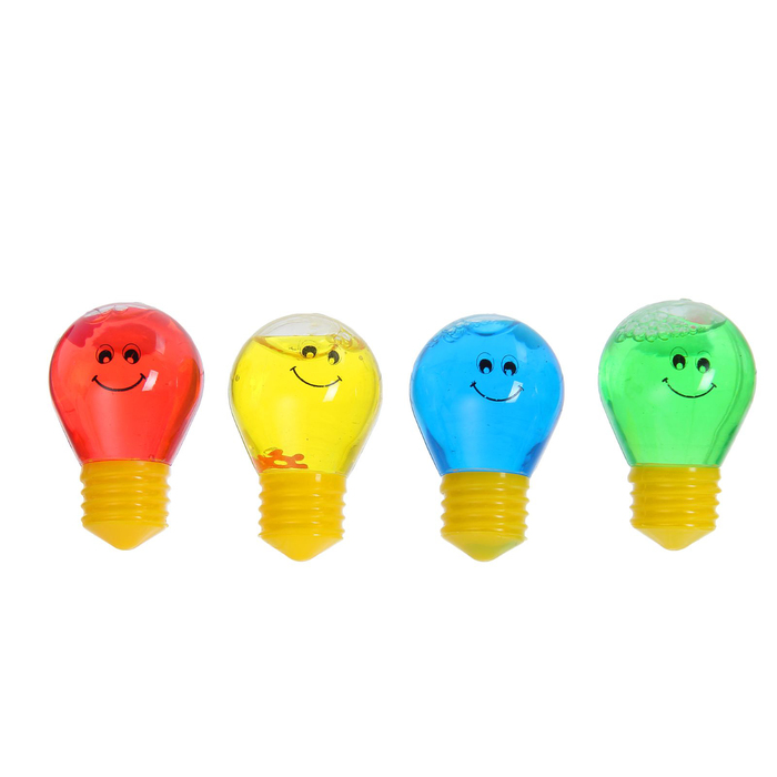 Лизун "Лампочка", твёрдый, цвета МИКС