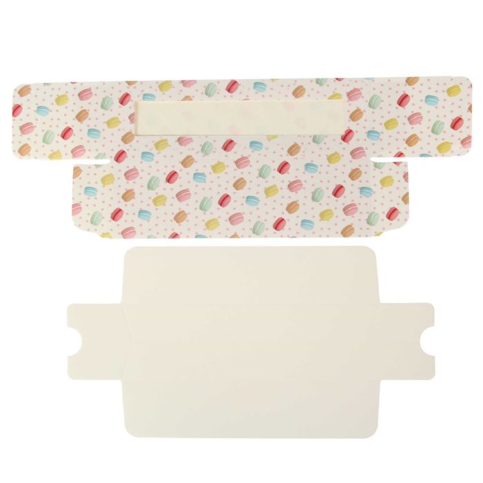 Коробочка для макарун «Сладкие грёзы», 18 х 5,5 х 5,5 см.