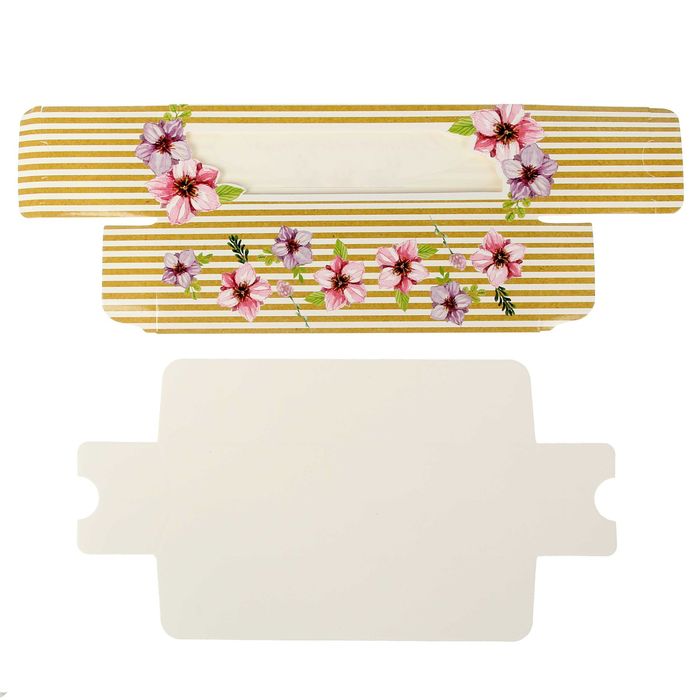 Коробочка для макарун «Хорошего настроения», 18 х 5,5 х 5,5 см