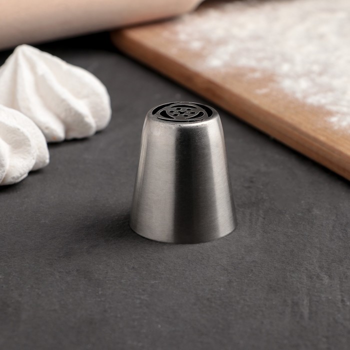 Насадка для кондитерского мешка d=4 см "Цветок"