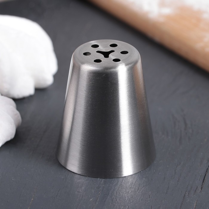 Насадка для кондитерского мешка d=4 см "Центр цветка"