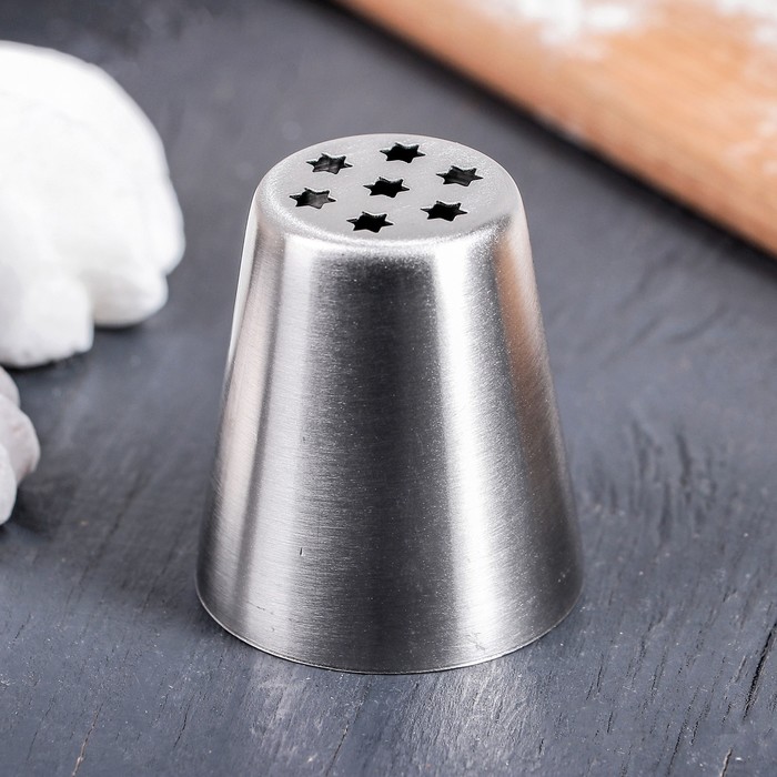 Насадка для кондитерского мешка d=4 см "Травка крупная"