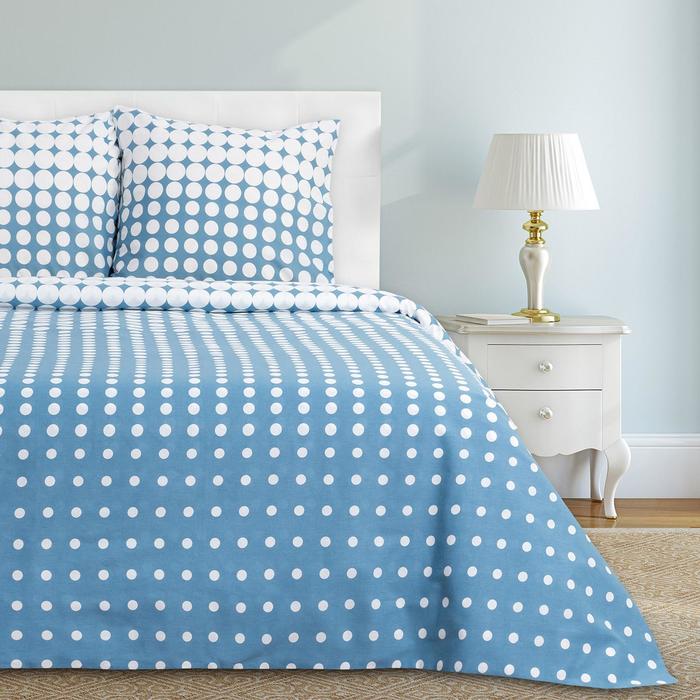 Постельное бельё "Этель" дуэт Иллюзия размер 143х215 см - 2 шт., 220х240 см, 70х70 см - 2 шт., 100% хлопок, бязь, 125 г/м2